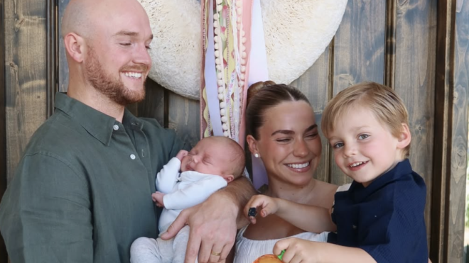 emilie kiser with her family